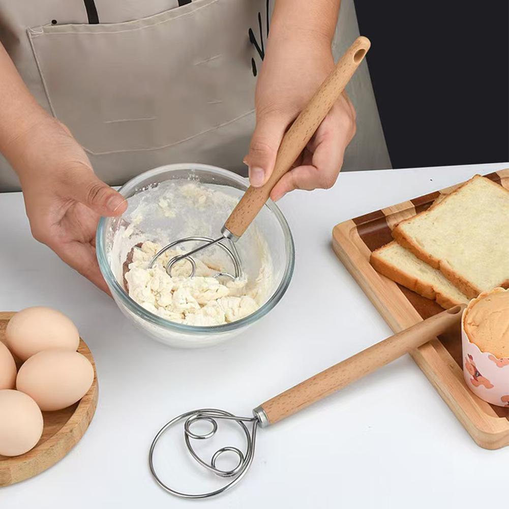 Danish Pancake Pan - 1Pc Nieuwe Deense Deeggarde Roestvrijstalen Broodmixer