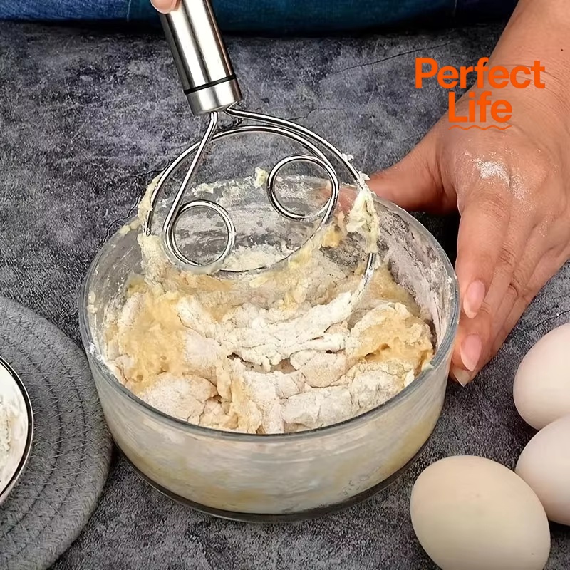 Deegmixer Roestvrij staal Hand - Danish Pancake Pan recensie en prijs